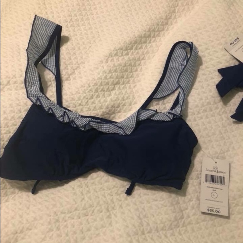 NWT Lauren James Swim Top